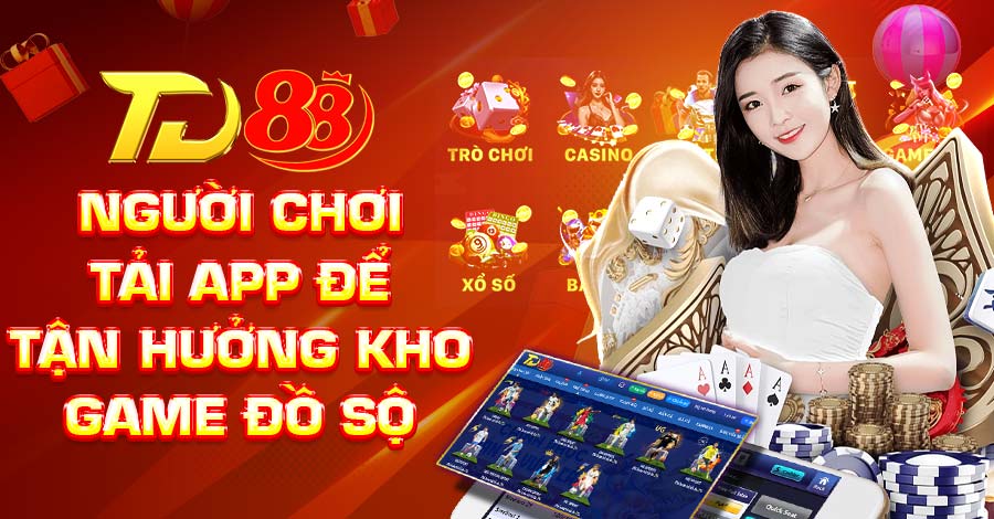 Người chơi tải app để tận hưởng kho game đồ sộ